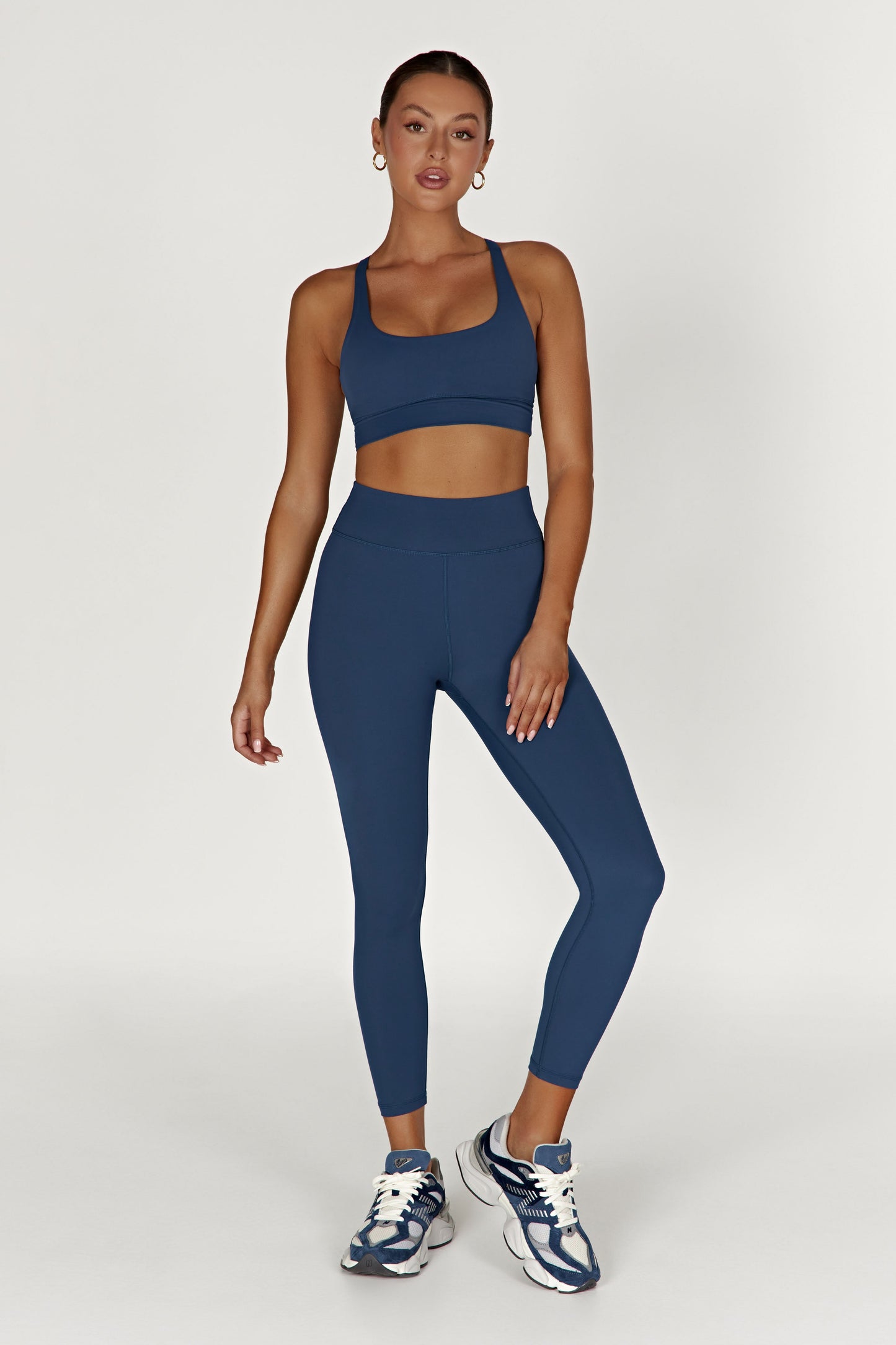 Venus V Back Leggings - Navy