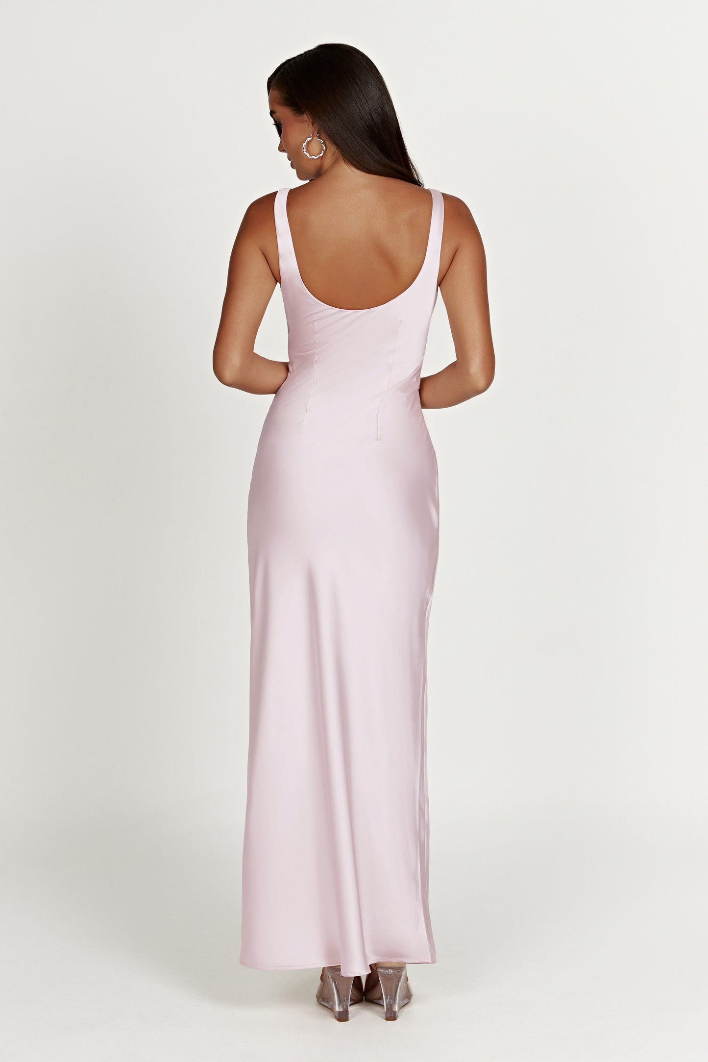 Arora Corset Maxi Dress - Crystal Rose