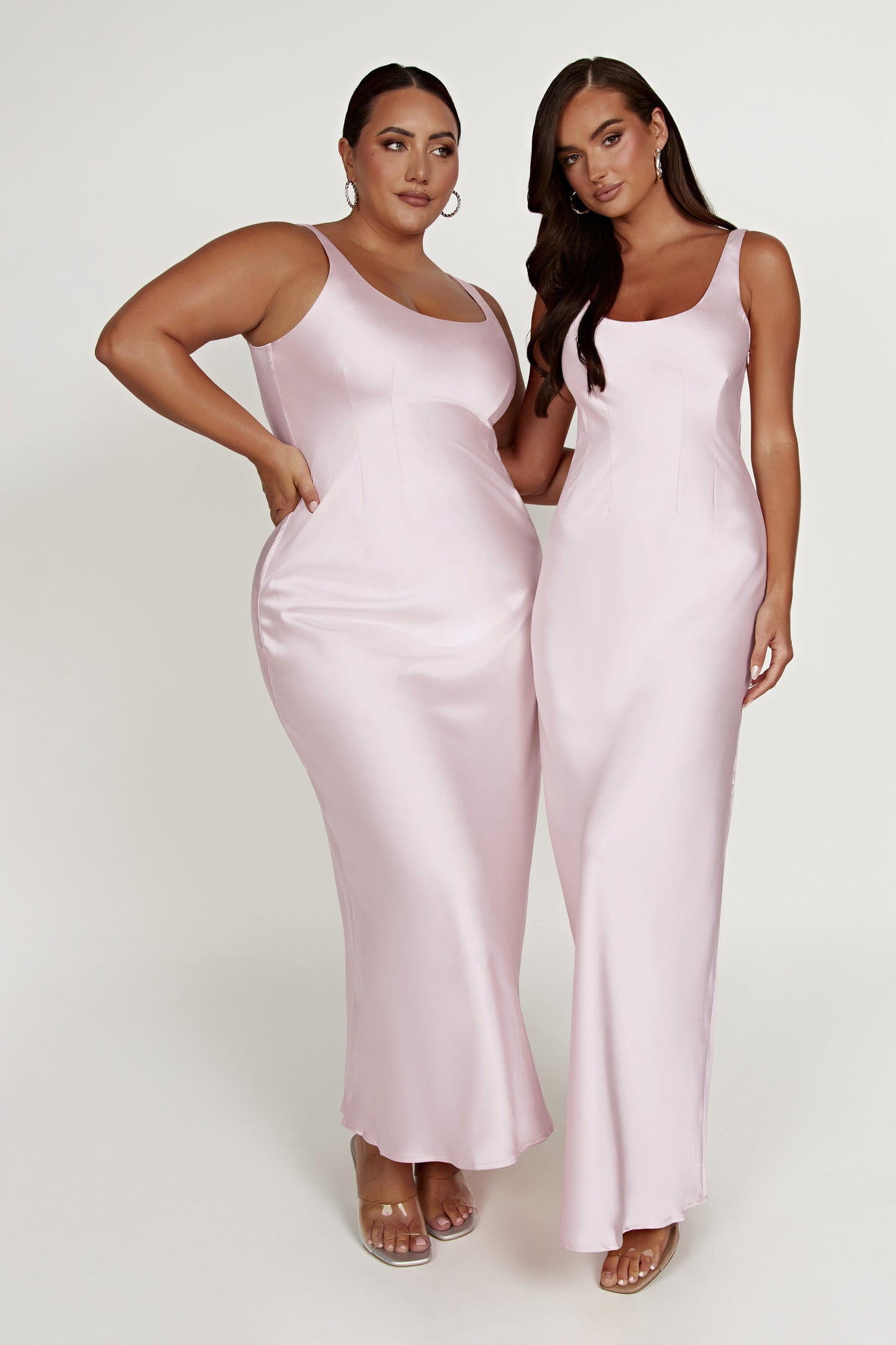 Arora Corset Maxi Dress - Crystal Rose