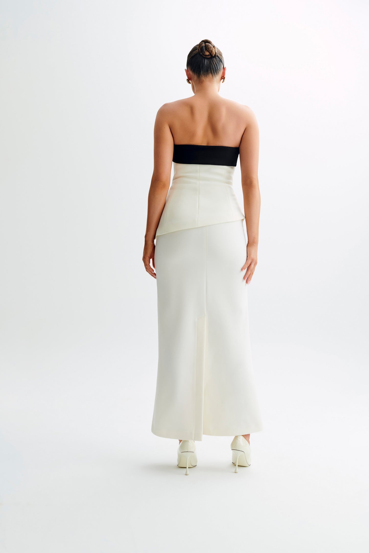 Micah Suiting Maxi Skirt - White