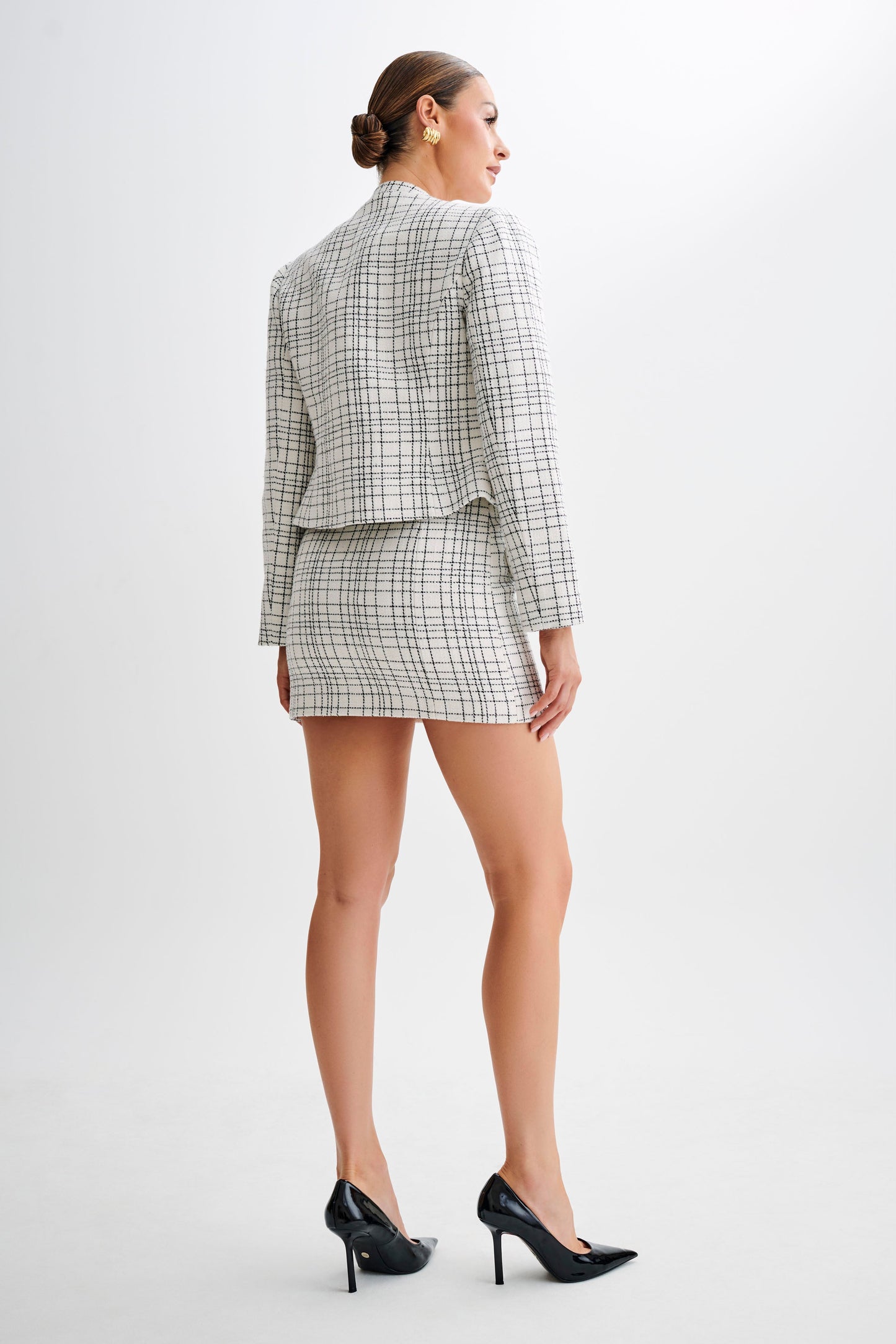 Priscilla Tweed Jacket - White