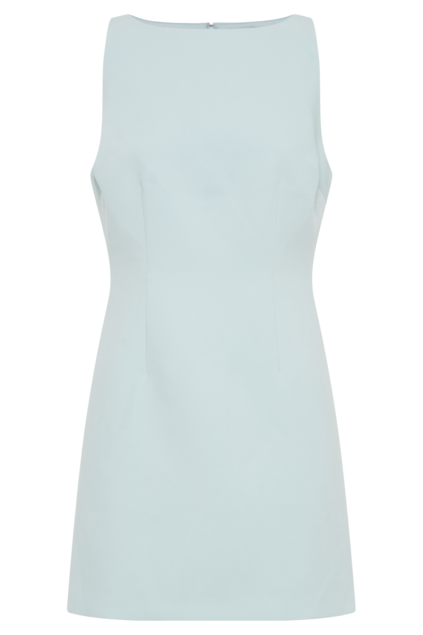 Angela Suiting Mini Dress - Ice Blue