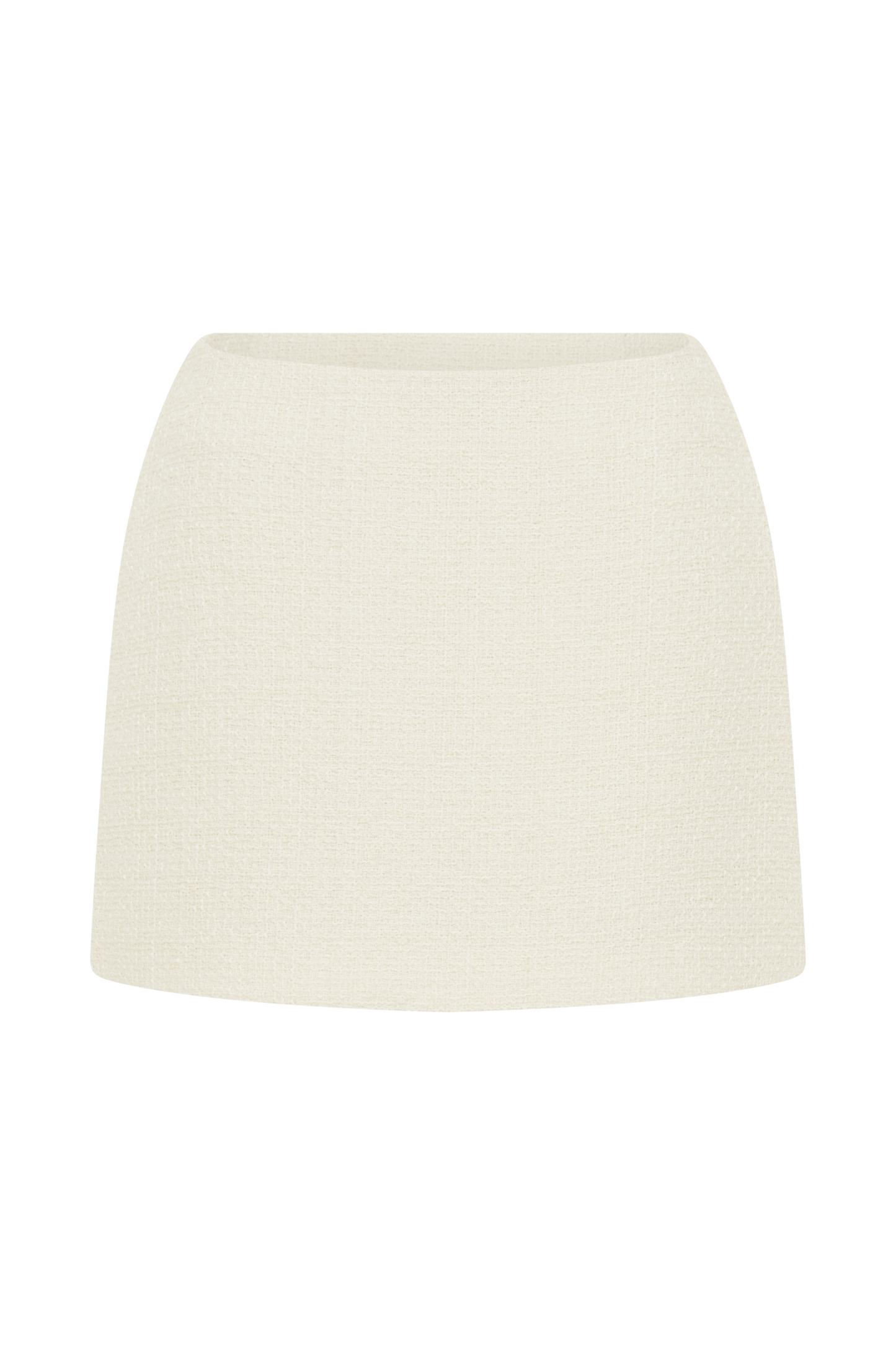 Parisa Boucle Skirt - Ivory