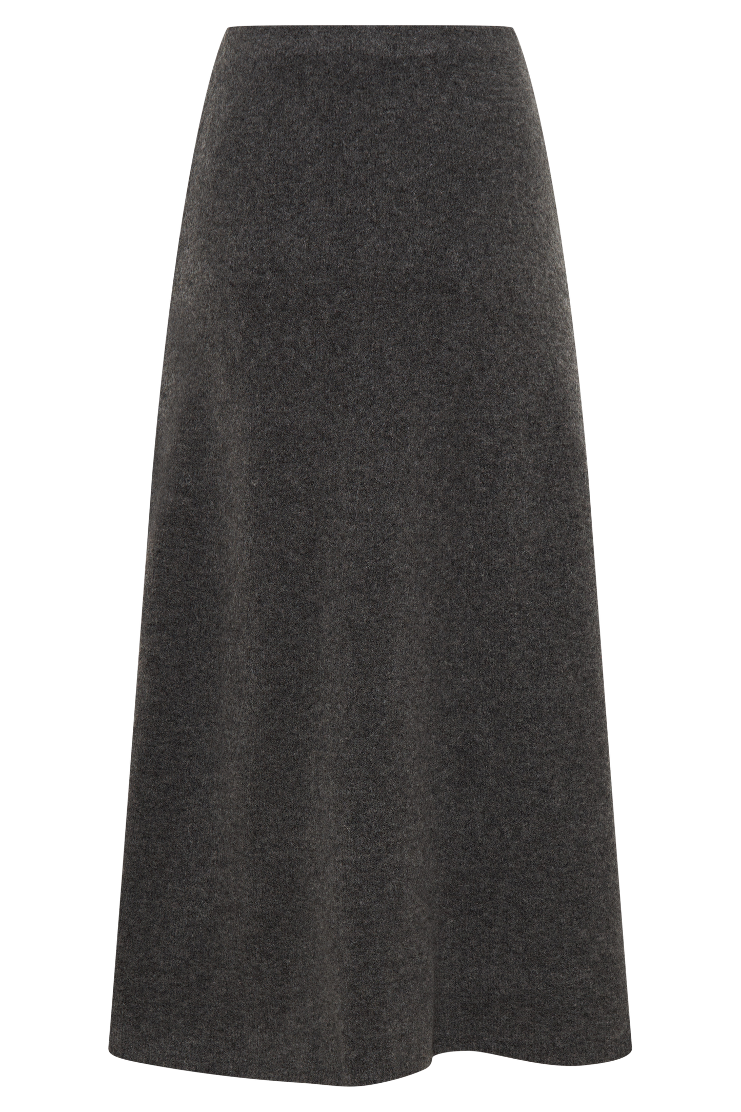 Vivica Knit Maxi Skirt - Charcoal Marle