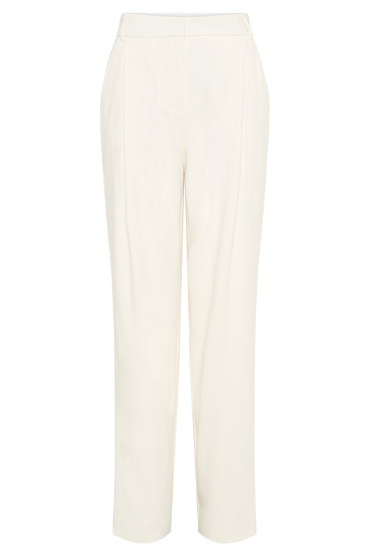 Allanah Straight Leg Pant - Ivory