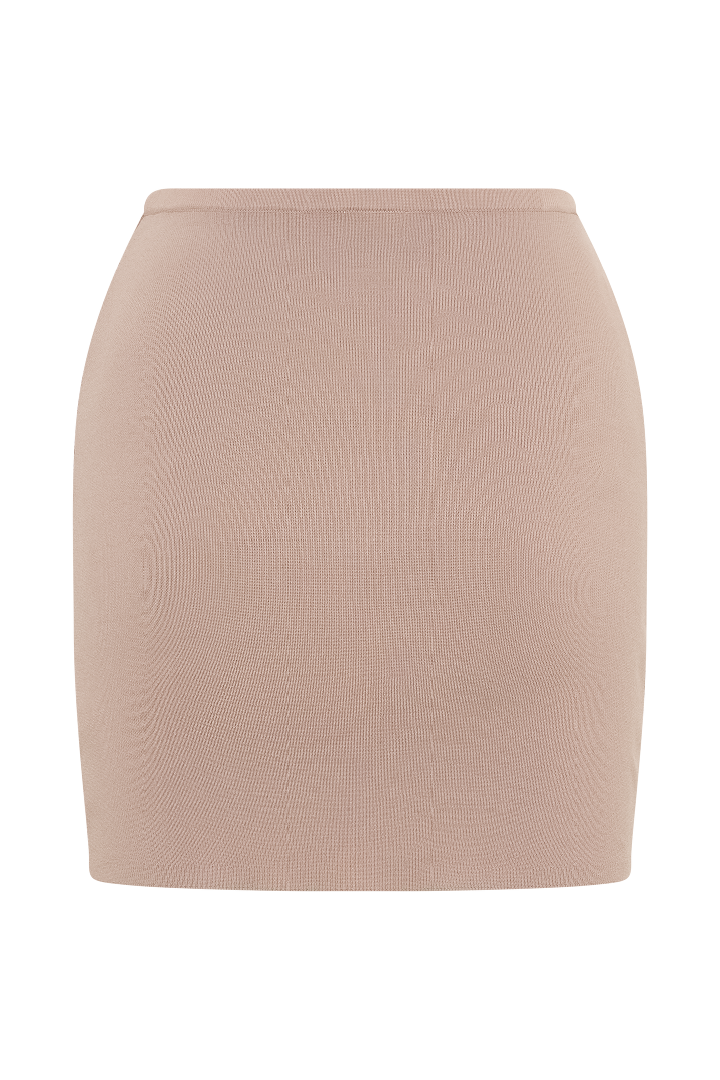 Klara Knit Mini Skirt - Taupe