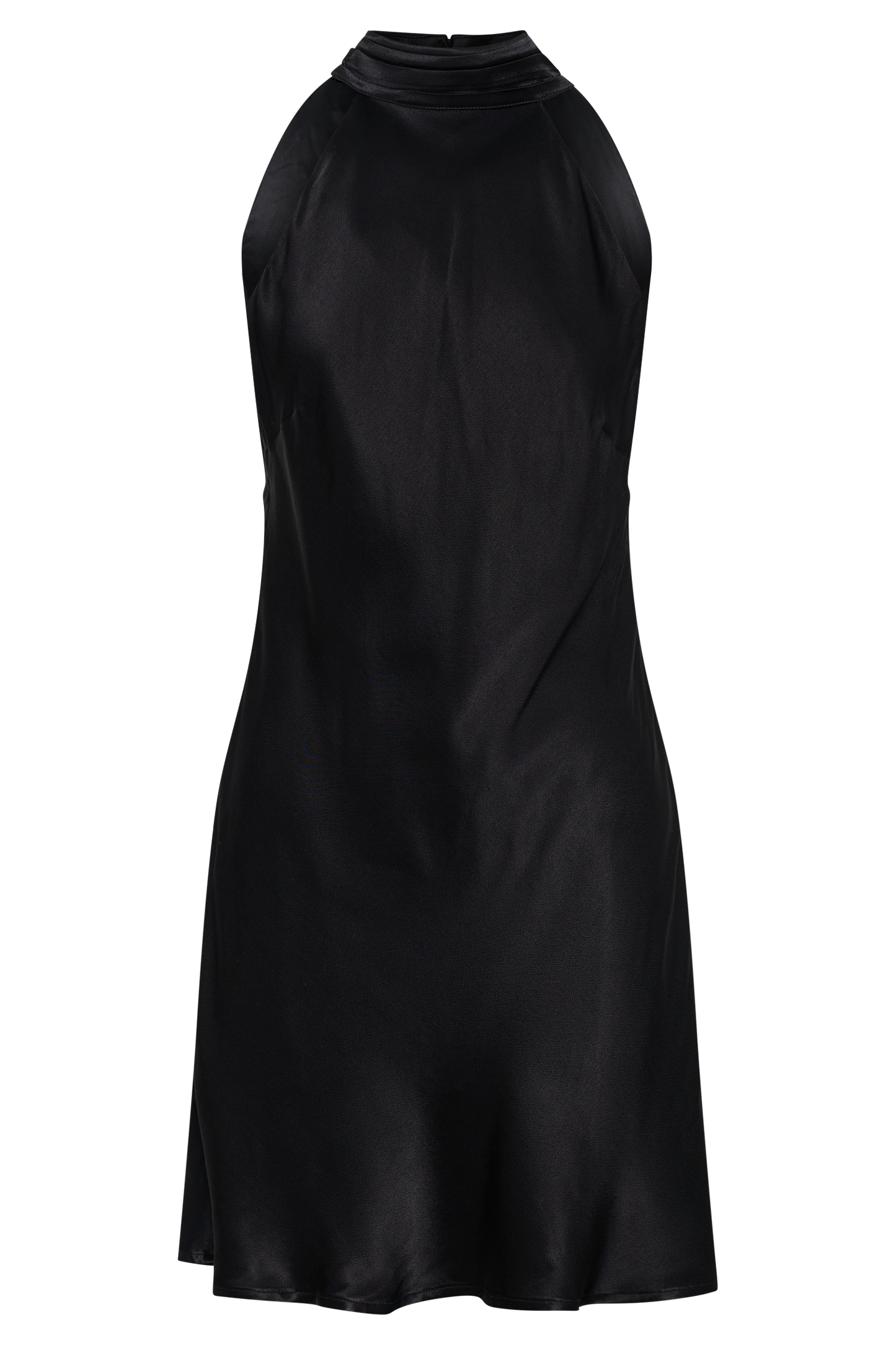 Claire A Line Mini Dress - Black