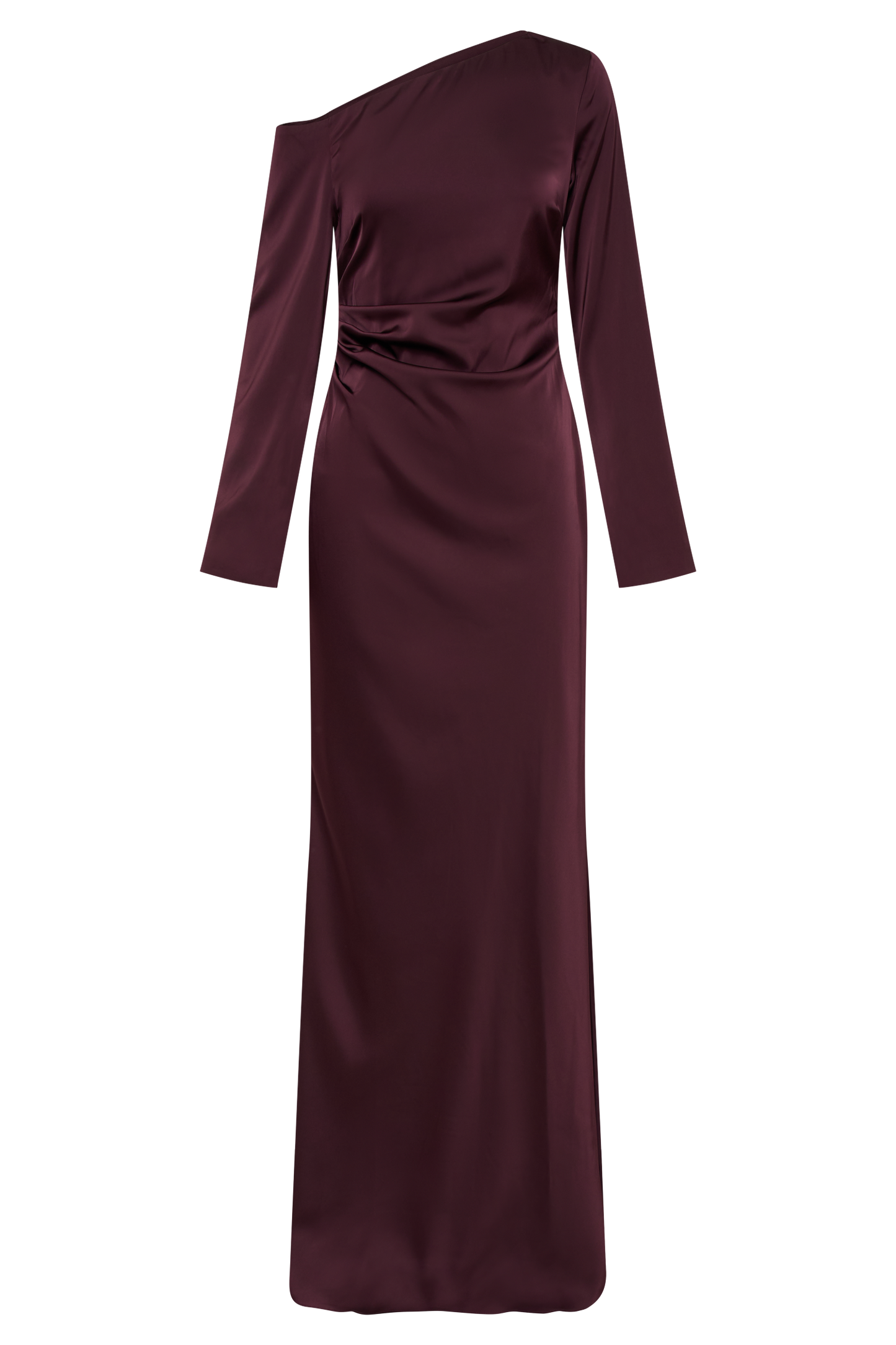 Avery Long Sleeve Maxi Dress - Plum