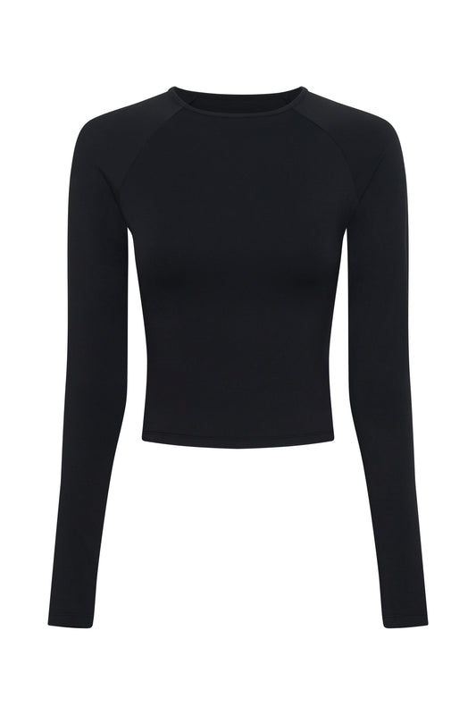 Venus Long Sleeve Top - Black