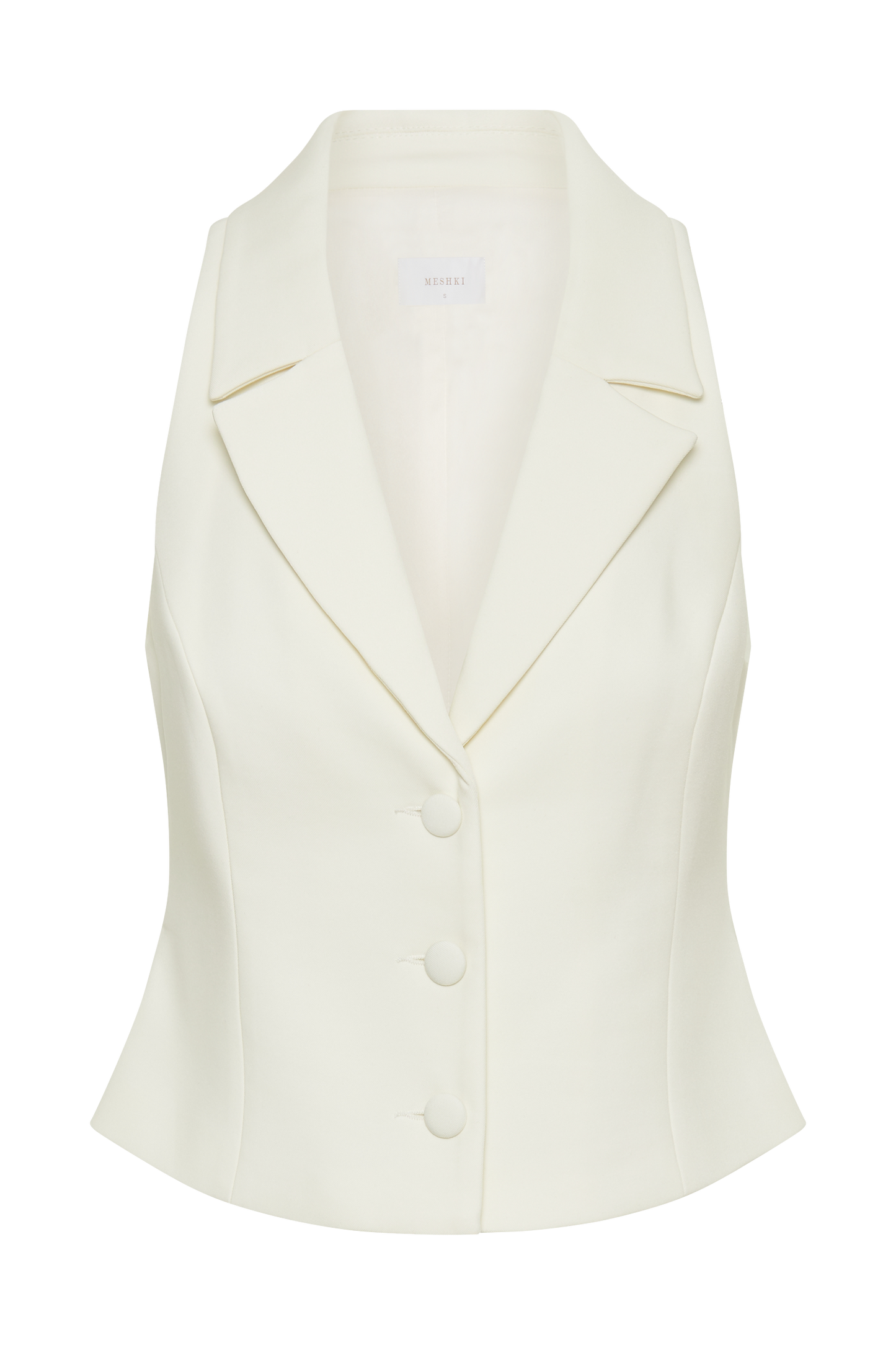 Mura Suiting Vest - Ivory