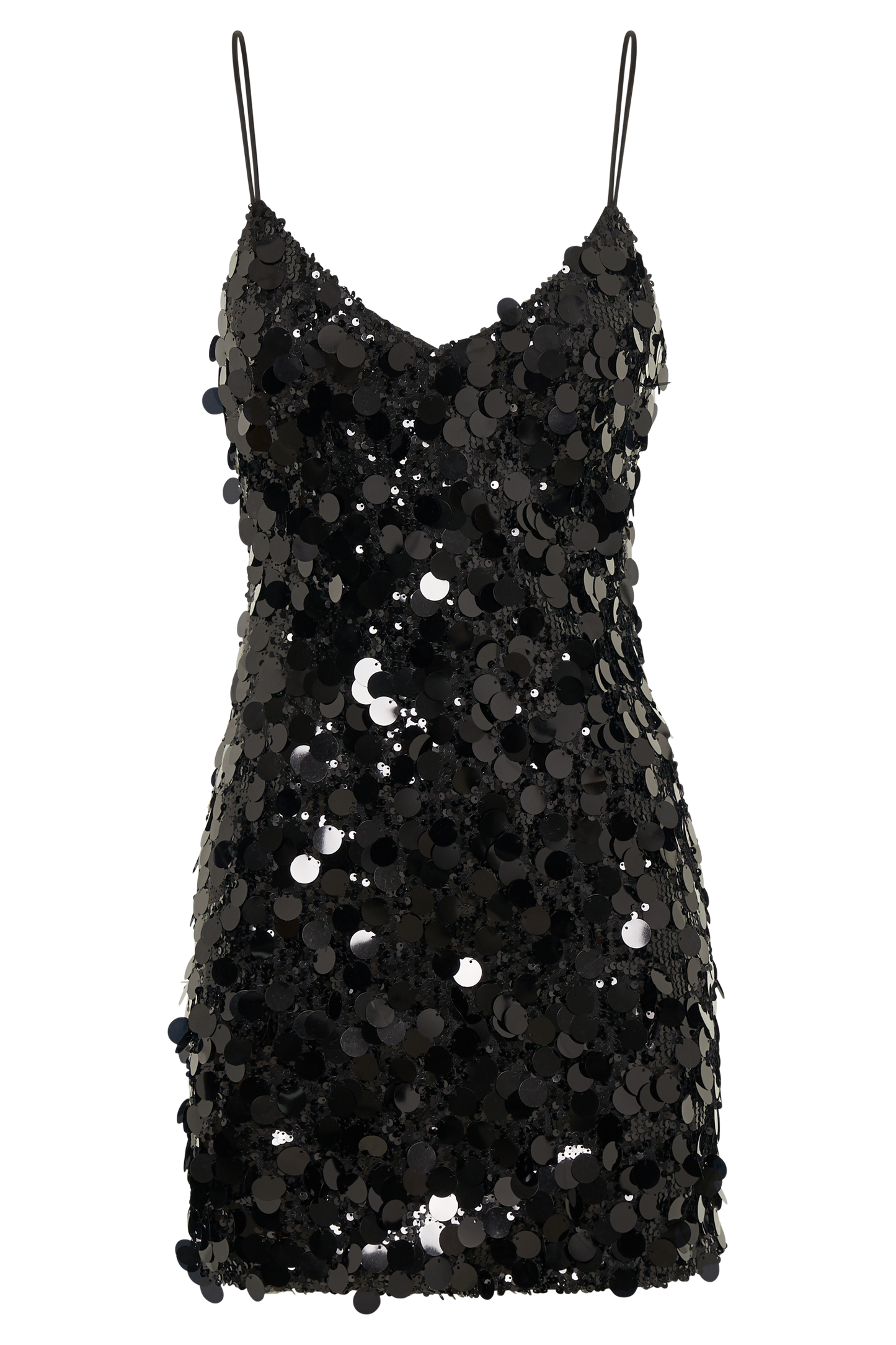 Romilly Sequin Mini Dress - Black