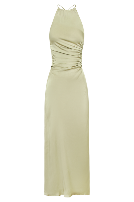 Rosalina Cut Out Maxi Dress - Sage