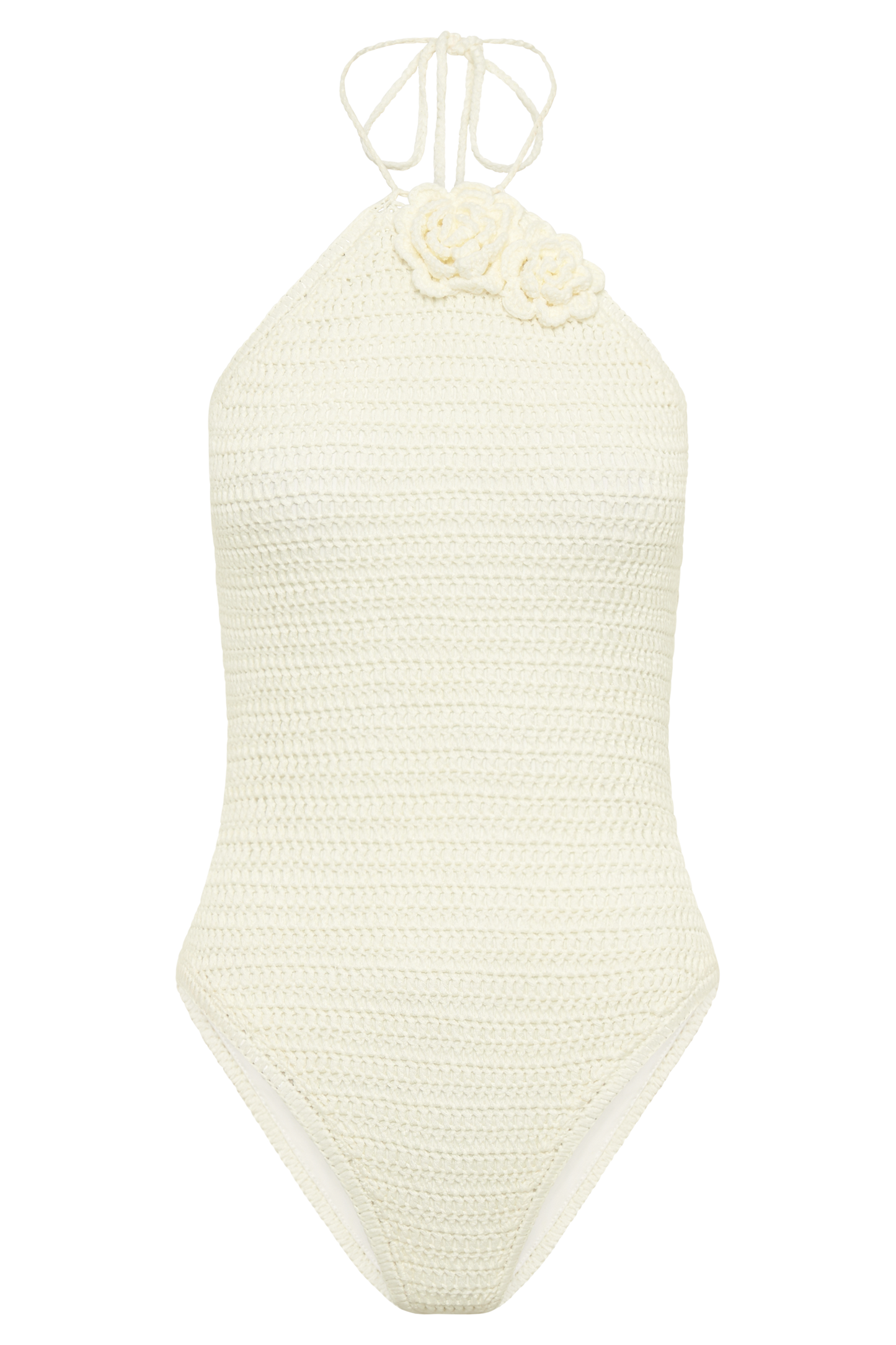 Marley Rose Crochet One Piece - Ivory