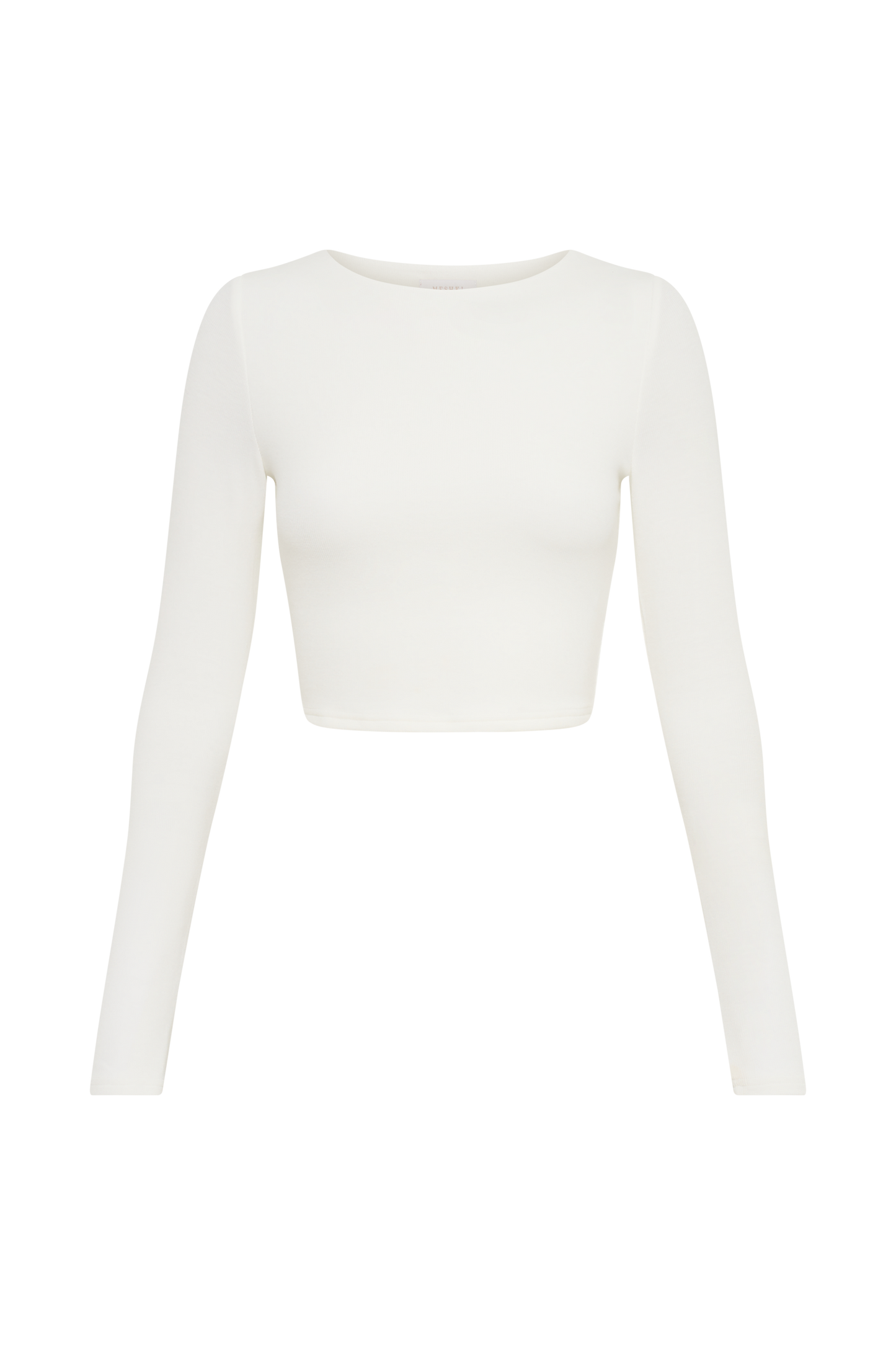 Abigail Long Sleeve Modal Top - White