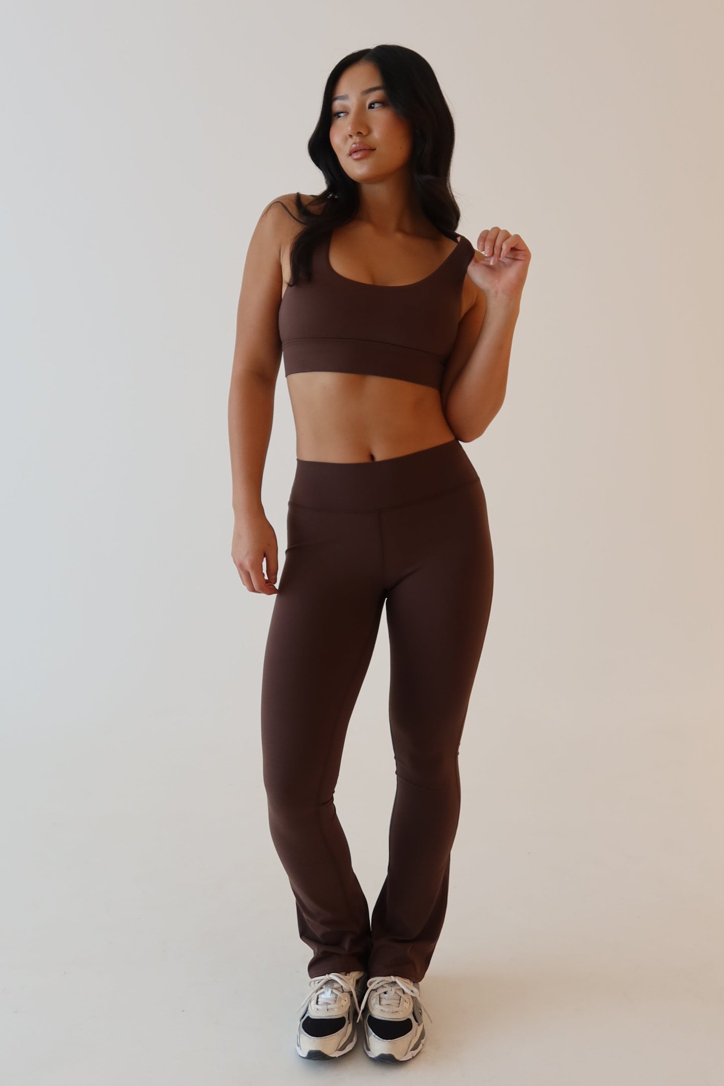 Sherrie Yoga Pants - Dark Chocolate