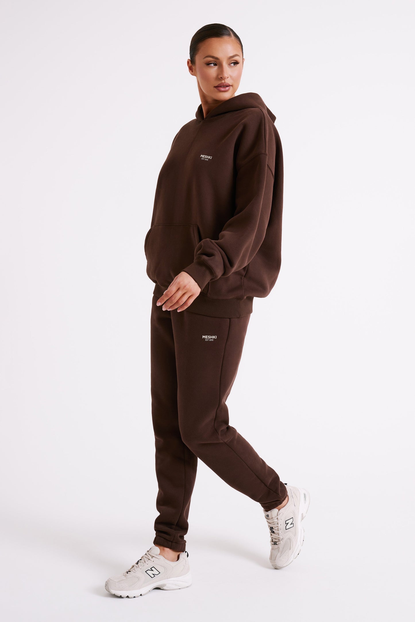 Frankie Unisex Jogger - Dark Chocolate